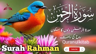 Surah Rahman full with Urdu tital amp Quran VisualizationRahman [upl. by Nivan]