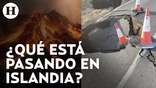 Islandia se declara estado de alerta ante intensa actividad sísmica y riesgo de erupción volcánica [upl. by Aneleasor]