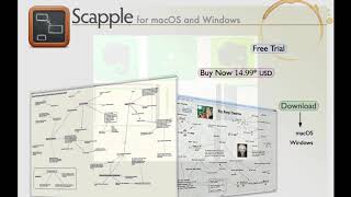 Trailer mindmapping course on Skillshare using Scapple [upl. by Lannie205]