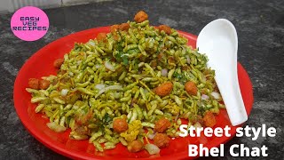 Bhel Puri  Churmuri Chat Using Green Masala  Masale Mandakki  Chats and Snacks  Easy Veg Recipes [upl. by Hortensia419]