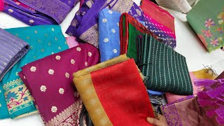 Rk Collections latest Sarees fancy pattu sarees rk Collections latest video rk Collections [upl. by Eneli]