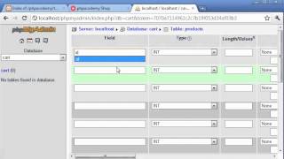 PHP Tutorials Mini Shopping Cart Part 1 7 By ESPMan [upl. by Earlie318]