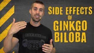 Ginkgo Biloba Side Effects [upl. by Dnumsed]