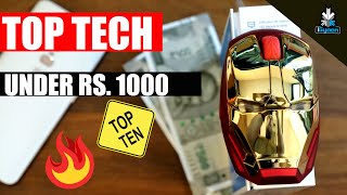 Top Tech Gadgets and Accessories Under Rs 1000 [upl. by Zosema]