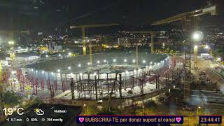 Emisión 4K en directo 270524 de Las Obras del Camp Nou [upl. by Hploda444]