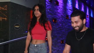 Nysa Devgan amp Orhan Awatramani Spotted At Hakkasan Restaurant In Bandra  Bollywood Mastiz [upl. by Naelopan]