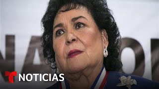 Así fue la última visita que Carmen Salinas recibió de su hija  Noticias Telemundo [upl. by Aisena]