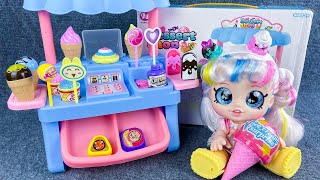 6 Minutes Satisfying with Unboxing Cute Pink Ice Cream Store Cash Register ASMR  Review Toys [upl. by Draner]