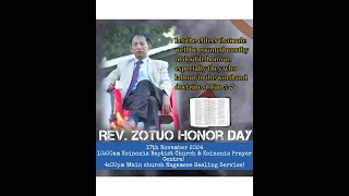 Rev Zotuo Honor Sunday17th November 2024 [upl. by Atinwahs664]