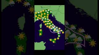 PREVISIONE METEO MERCOLEDÌ 24 LUGLIO meteoitalia previsionimeteo previsionideltempo [upl. by Holtz741]