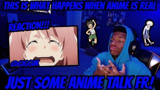 This Is What Happens When Anime Is Real Reaction [upl. by Agan664]