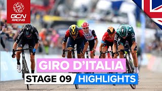 GC Leaders Fight It Out On First Mountain Finish  Giro DItalia 2022 Stage 9 Highlights [upl. by Finnigan]