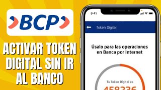 Cómo ACTIVAR Token Digital BCP Sin Ir AL Banco [upl. by Yrovi561]