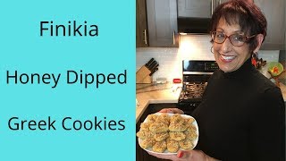 Finikia  Honey Dipped Greek Cookies [upl. by Mariano]