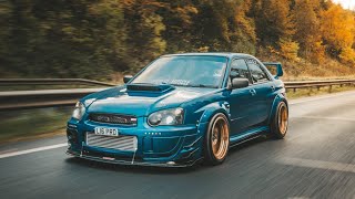 Subaru Impreza Sti  Cinematic Car Edit  Wide Body  Stance Nation [upl. by Aisatana]