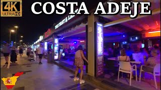 TENERIFE  COSTA ADEJE  Observing the Nightlife 🌙 Night Walk ● August 2023 [upl. by Dnomra]