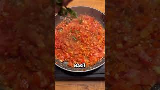 Easy creamy amp healthy shakshuka recipe  youtubeshorts [upl. by Fries]