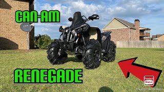 2021 Canam Renegade 570 XMR Overview and First Ride [upl. by Hewie851]