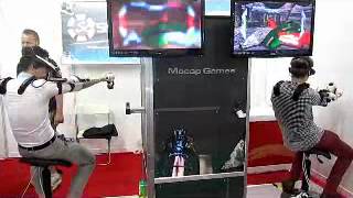 SciShoota VR Arcade Game  MoCap Games  IAAPA Asia Hong Kong [upl. by Kciredes]