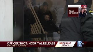 Milwaukee police officer released from hospital after standoff shooting [upl. by Yehs364]