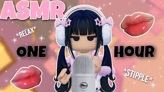 Roblox ASMR  ONE HOUR of trigger words  mouth sounds amp tapping 💗💤 100 TINGLES [upl. by Noam]