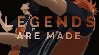 Hinata x Kageyama amv  Legends Are Made [upl. by Kennedy]