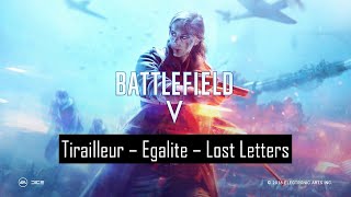 Battlefield V Tirailleur  Egalite  Lost Letters [upl. by Azirb10]