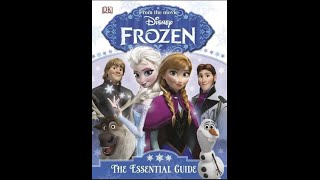 Disney  Frozen  The Essential Guide  Learn To Read With Braya  Book Read Aloud [upl. by Will]