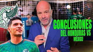 quotUna tristeza la fragilidad de MÉXICOquot DR GARCÍA analiza la derrota de la Selección en HONDURAS [upl. by Refinney836]