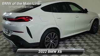 Certified 2022 BMW X6 xDrive40i Bala Cynwyd PA L25053A [upl. by Hedaza]