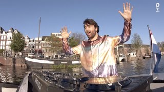 Oliver Heldens Live on a Boat from sunny Amsterdam RoomServiceFest DJ Set [upl. by Ahcurb147]