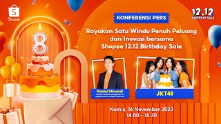 Rayakan Satu Windu Penuh Peluang dan Inovasi bersama Shopee 1212 Birthday Sale [upl. by Ddart]