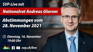 SVPLive mit Nationalrat Andreas Glarner [upl. by Assetnoc609]