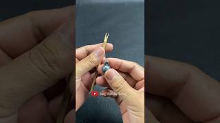 Best fishing knot for sinker using bamboo fishing fishingknot knot fishingtips diy [upl. by Idola945]