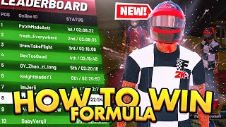 How To Win Formula 2k on NBA 2K20  BEST METHOD [upl. by Ainyt]