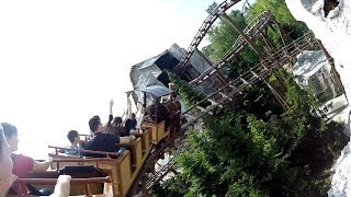 Mammut roller coaster gardaland Italie onride offride [upl. by Nisaj261]