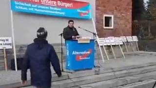 AKTUELL  REDE MALTE KAUFMANN  AFD  AM 3FEBRUAR IN FRIEDEWALD  HESSEN [upl. by Eilis]