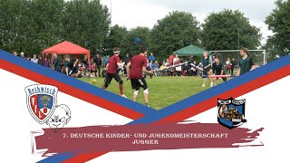 7 Deutsche Kinder und Jugendmeisterschaft Jugger  Jugendfinale  Rethwisch Rams vs Lödler x WTF [upl. by Varini]