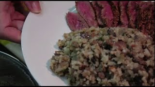 How to Cook Filet Mignon Dirty Rice [upl. by Abisia146]