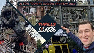 Alton Towers Season Preview amp Park Update Vlog  March 2023 Kids Pass Takeover Event [upl. by Baal]