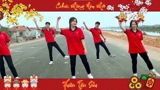 Cử điệu tết 2024  TẾT ĐONG ĐẦY  DAN TRU DANCE TEAM [upl. by Cleodell]