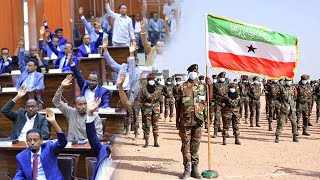 Golaha Wakiilada Somaliland Ayaa Ansixiyay Xeerka Ciidanka Qaranka [upl. by Axe]