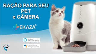 COMEDOURO WIFI COM CÂMERA PARA SEU PET  Nutri Alimentador EKAZA [upl. by Agate34]