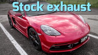 Porsche 718 GTS Sound [upl. by Yendor]