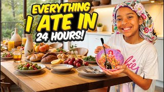 EVERYTHING I ATE IN 24 HOURS [upl. by Reggi]