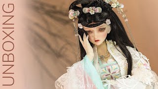 BJD Angell Studio ASDOLL Chang Er Goddess Unboxing  Box Opening [upl. by Fihsak]