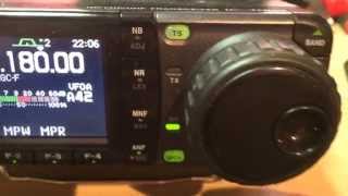 Icom  IC 7000 Tranciever with 138V  10 Ah LiFePo Batterie [upl. by Inihor]