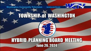 Township Planning Board 062624 [upl. by Aiken825]