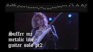 Practice Yngwie malmsteen  Solo from Suffer me live  2 [upl. by Yajeet]