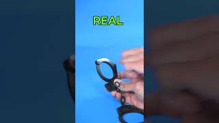 3d printed handcuffs vs real [upl. by Dry]